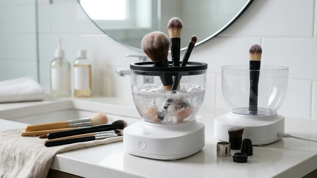 8 Electric Makeup Brush Cleaners That Automate Washing and Drying